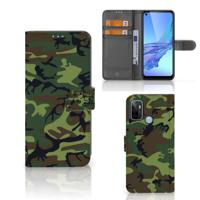OPPO A53 | OPPO A53s | Telefoon Hoesje | Army Dark