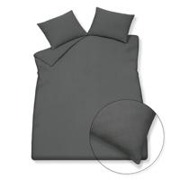 Vandyck Vandyck Pure 66 Cotton Hemp Dekbedovertrek 1-persoons (140x200/220) off black