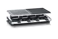 RG 2373 sw/eds-geb  - Raclette set 1500W 8 pans RG 2373 sw/eds-geb - thumbnail