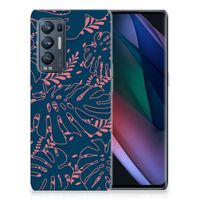 OPPO Find X3 Neo TPU Case Palm Leaves