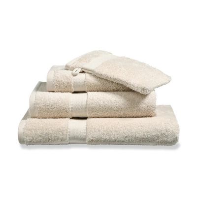 Vandyck Vandyck Prestige Plain Cream Tan Washandje 16x22