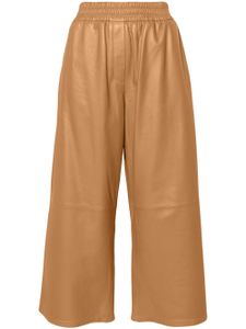 Arma pantalon Elizabeth en cuir - Marron