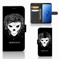 Telefoonhoesje met Naam Samsung Galaxy S9 Plus Skull Hair