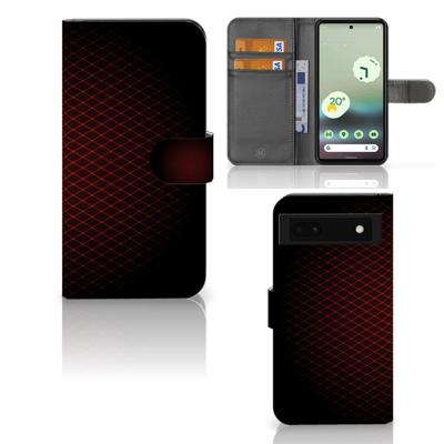 Google Pixel 6A | Telefoon Hoesje | Geruit Rood