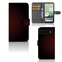 Google Pixel 6A | Telefoon Hoesje | Geruit Rood