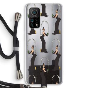 Pop Some Kim: Xiaomi Mi 10T 5G Transparant Hoesje met koord