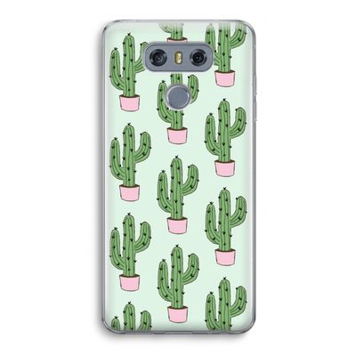 Cactus Lover: LG G6 Transparant Hoesje