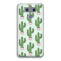 Cactus Lover: LG G6 Transparant Hoesje