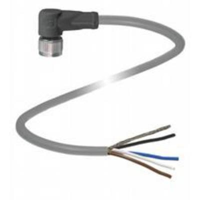Pepperl+Fuchs 240005-0002 Kabeldoos M12 Aantal polen (sensoren): 4 Bus, haaks 3.00 m 1 stuk(s)