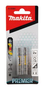 Makita E-03361 schroevendraaierbit 2 stuk(s)