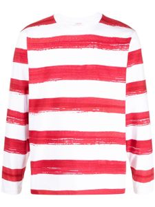 FURSAC stripe-print long-sleeve T-shirt - Rouge