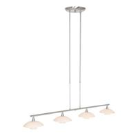 Steinhauer Tallerken Hanglamp Staal Vierlichts - thumbnail