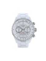 CHANEL Pre-Owned montre J12 Chronographe 41 mm pre-owned (années 2010) - Blanc - thumbnail