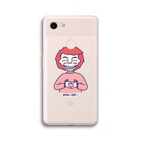 Hartje: Google Pixel 3 XL Transparant Hoesje