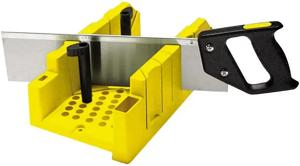Stanley 1-20-600 Verstekbak Kunststof met Kapzaag L300mm/B130mm/H80mm