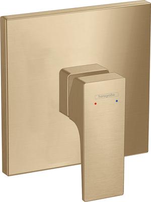Hansgrohe Metropol ééngreeps douchemengkraan afbouwdeel met rechte greep, Brushed Bronze