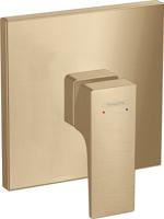 Hansgrohe Metropol ééngreeps douchemengkraan afbouwdeel met rechte greep, Brushed Bronze