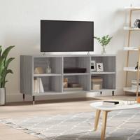 Tv-meubel 103,5x30x50 cm bewerkt hout grijs sonoma eikenkleurig