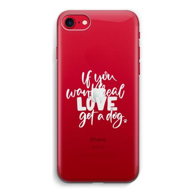 Partner in crime: iPhone SE 2020 Transparant Hoesje