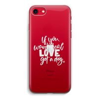 Partner in crime: iPhone SE 2020 Transparant Hoesje