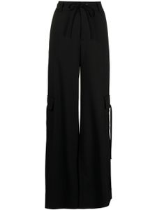 Monse pantalon fendu à taille haute - Noir