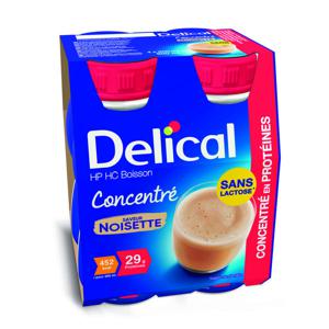 Delical Hp Hc Drank Geconc. Hazelnoot 4x200ml