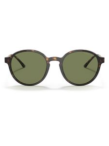 Giorgio Armani lunettes de soleil à monture Panto - Vert