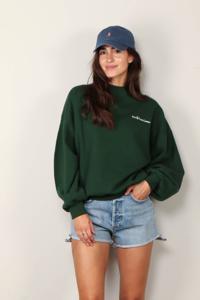 Ralph Lauren sweater Groen maat S Katoen logo cn flc-long sleeve-northwest pine