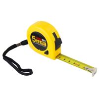 Deli intrekbare liniaal meten Tape draagbare trekken liniaal Mini meetlint lengte: 5m