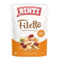 RINTI Filetto Chicken fillet with hearts - natvoer voor honden - 100g