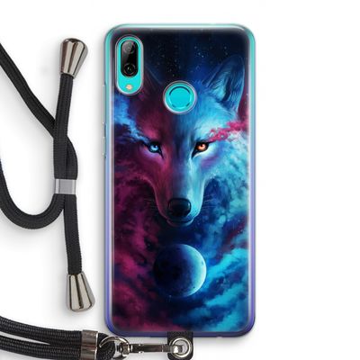 Where Light And Dark Meet: Huawei P Smart (2019) Transparant Hoesje met koord