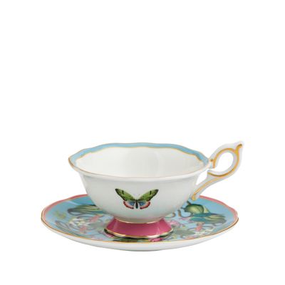 WEDGWOOD - Wonderlust - Theekop&schotel Menagerie