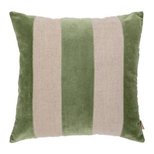 by fonQ Stripe Sierkussen 50 x 50 cm - Groen