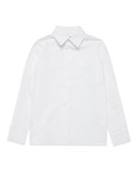 DSQUARED2 KIDS chemise en coton à logo imprimé - Blanc