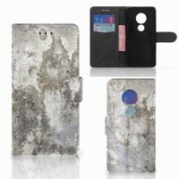 Motorola Moto G7 Play | Bookcase | Beton Print