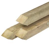 Paal Midden-Europees grenen 6,8x6,8x150 cm Tuindeco - Tuindeco