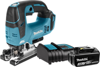 Makita DJV182ZJ + 3,0 Ah accu en lader