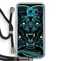 Cougar and Vipers: Samsung Galaxy S6 Transparant Hoesje met koord