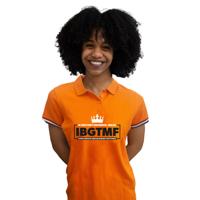 Koningsdag verkleed polo - ik ben niet dronken - oranje - dames
