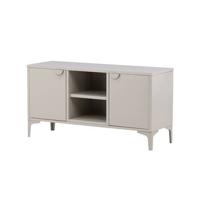 Nest living Frederik TV meubel Beige - Metaal - 2 Deuren - B 120 cm