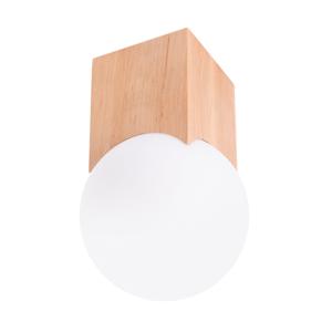 Plafondlamp SOLIS natuurlijk hout