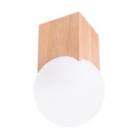 Plafondlamp SOLIS natuurlijk hout
