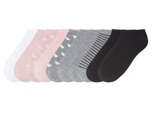 pepperts! 10 paar kinder sokken (roze/grijs/wit/zwart, 39-42)