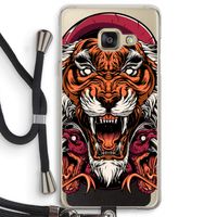 Tiger and Rattlesnakes: Samsung Galaxy A3 (2016) Transparant Hoesje met koord