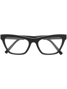 Dolce & Gabbana Eyewear lunettes de vue à monture papillon - Noir