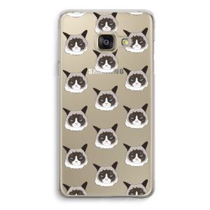 It's a Purrr Case: Samsung A3 (2017) Transparant Hoesje