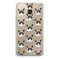 It's a Purrr Case: Samsung A3 (2017) Transparant Hoesje It's a Purrr Case: Samsung A3 (2017) Transparant Hoesje