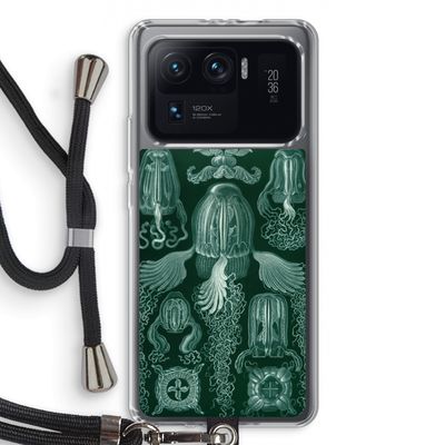 Haeckel Cubomedusae: Xiaomi Mi 11 Ultra Transparant Hoesje met koord