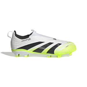 adidas Predator League Veterloze Gras / Kunstgras Voetbalschoenen (MG) Kids Wit Zwart Neongeel