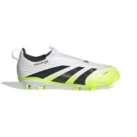adidas Predator League Veterloze Gras / Kunstgras Voetbalschoenen (MG) Kids Wit Zwart Neongeel